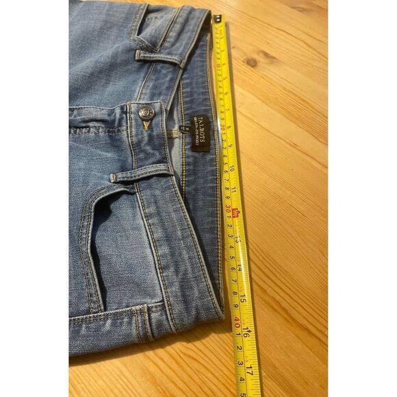 Talbots Womens Jeans Flawless Five-Pocket Slim Ankle Curvy Light Wash Size 10 - Picture 7 of 10